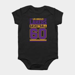 Los Angeles Lakers 1960 Basketball Limited Edition Baby Bodysuit